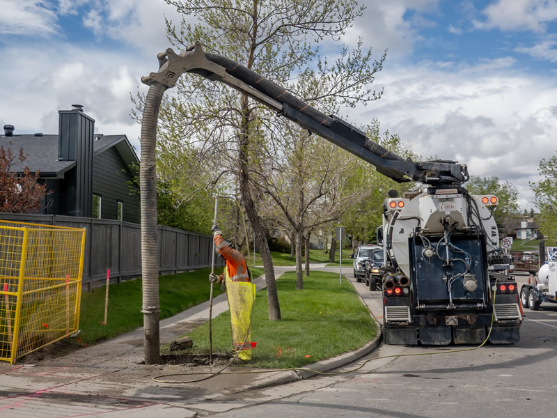 Hydro-vac utility excavation and vacuum recovery in Greater Seattle